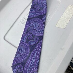 Merona Purple Paisley Men's Tie